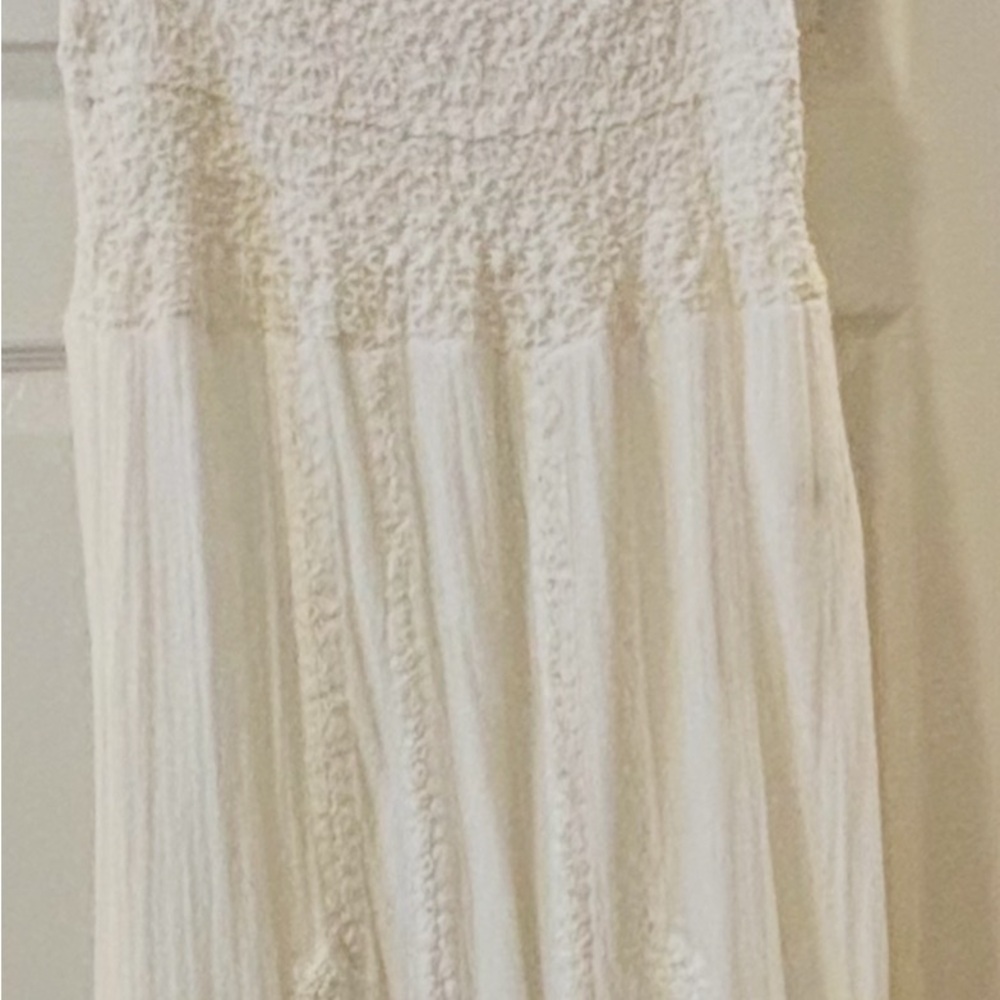 Jen's Pirate Booty Cream Boho Maxi Dress